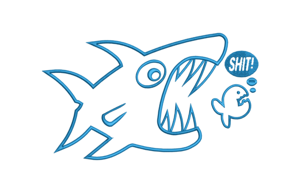 Cute Shark Embroidery Design Review for Holiday Sales