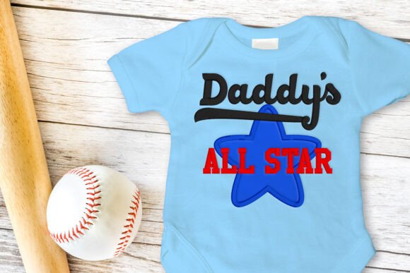 Daddy s All Star Applique Embroidery Review