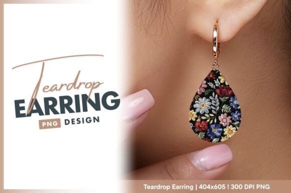 Floral Embroidery Teardrop Earring Review