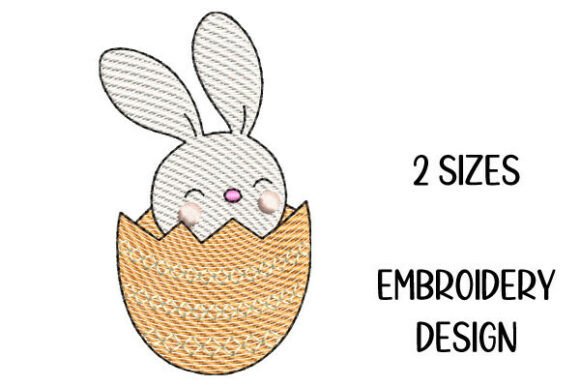 Laughing Bunny Easter Egg Embroidery Review