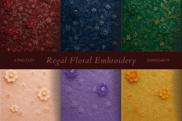 Regal Floral Embroidery Design Review