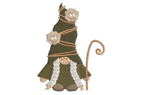 Whimsical Spring Garden Gnome Embroidery Review